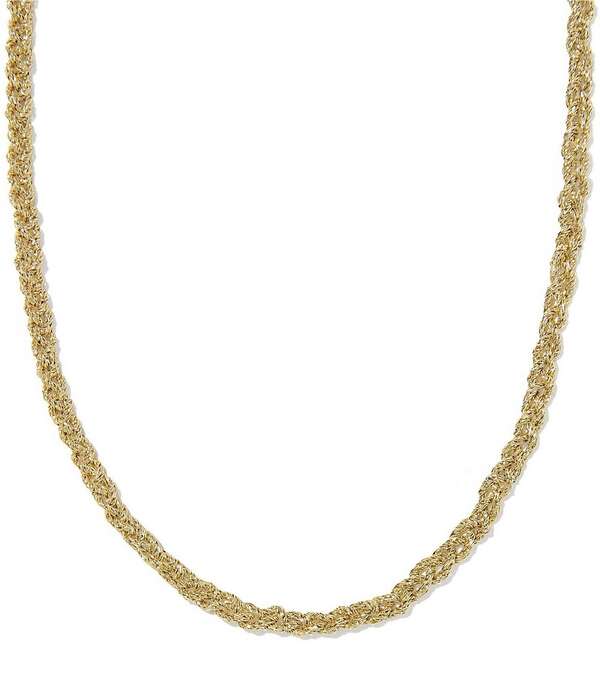 ケンドラスコット レディース アクセサリー ネックレス・チョーカー レース Kendra Scott Gabriella Braid Chainecklace Gold ゴールド｜ReVida 店 22,185円