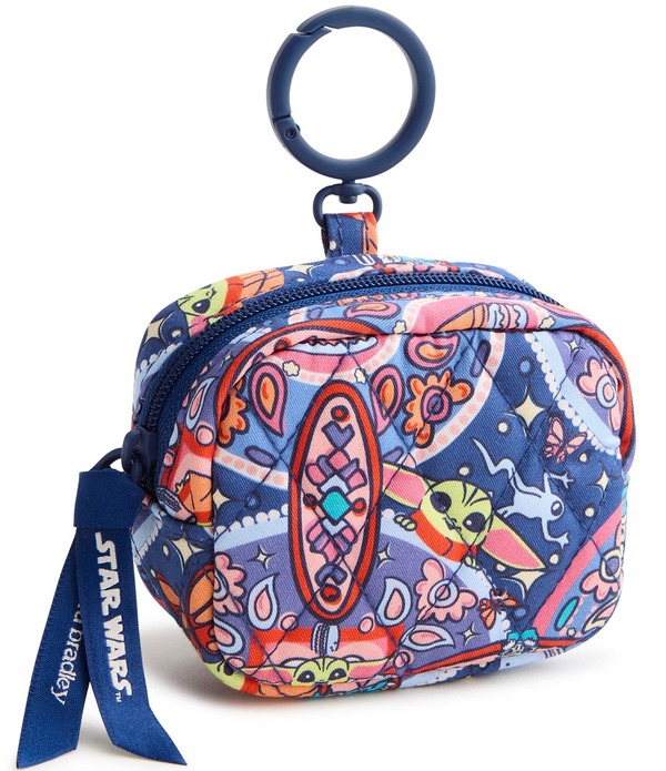 ベラブラッドリー レディース アクセサリー 財布 Vera Bradley x Mandalorian Grogu Medallion Zip Earbud Bag Charm Grogu Medallion｜ReVida 店