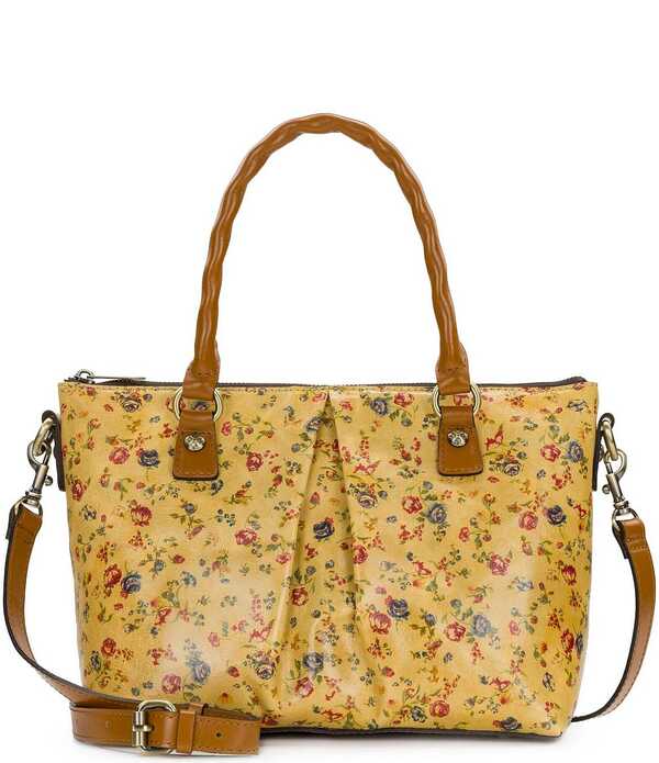 パトリシアナシュ レディース バッグ Patricia Nash Zora Top Handle Satchel Bag Fleur De Jardin｜ReVida 店