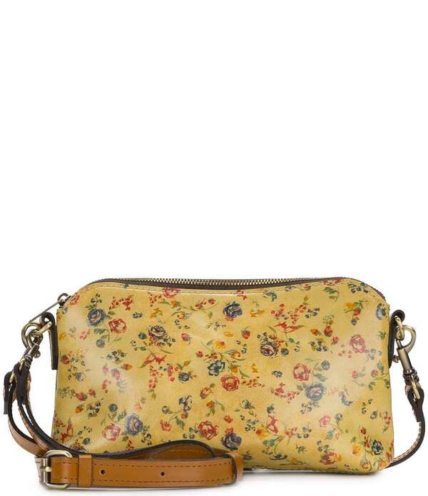 パトリシアナシュ レディース 御徒面子 御花柄 御花 Patricia Nash Sevran Floral Crossbody Bag Fleur De Jardin
