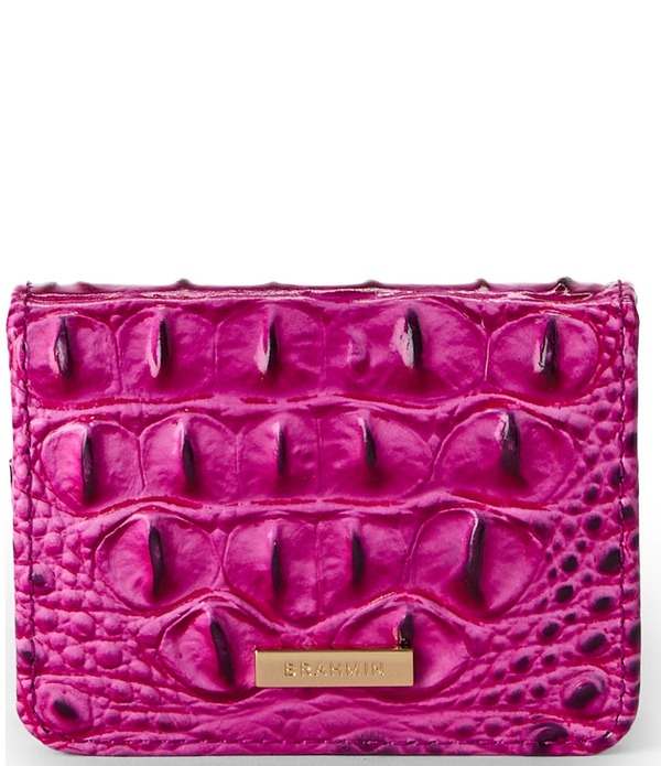 ブランミン レディース 付属品 紙入れ BRAHMIN Melbourne Collection Electric Fuchsia Clementine Small Wallet Electric Fuchsia フューシャ