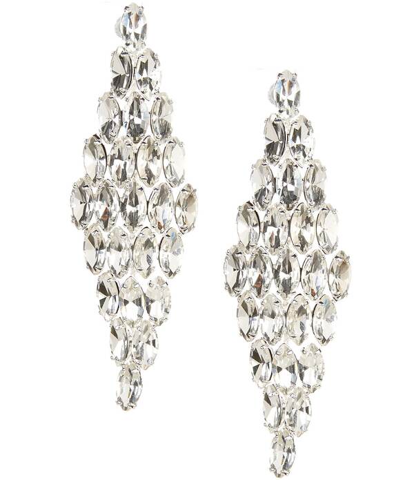 セザンヌ レディース アクセサリー ピアス・イヤリング Cezanne Liana Chandelier Earringsilver/Crystal シルバー｜ReVida 店