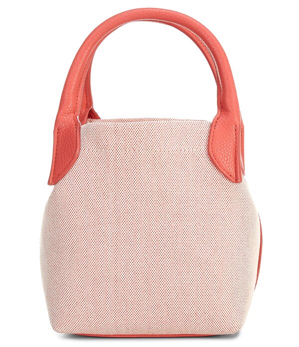 アントニオ メラーニ レディース バッグ Antonio Melani Mya Canvas Box Top Handle Bucket Bag Coral コーラル｜ReVida 店