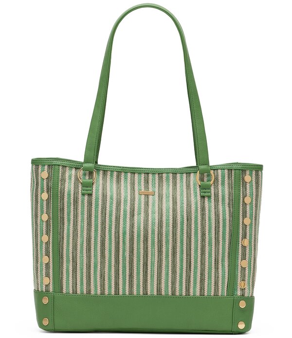 ハミット レディース 御徒面子 Hammitt Andersen Revival Studded Tote Bag Pickle Stripe/Gold ゴールド
