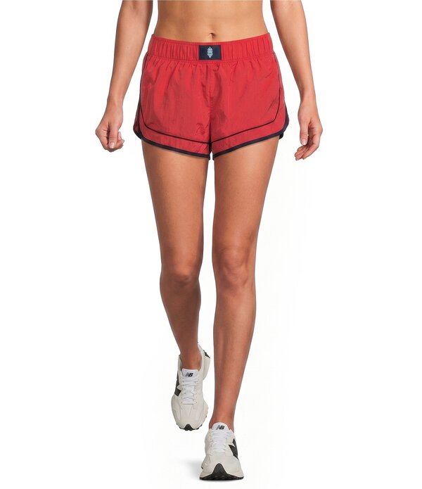 フリーピープル レディース ボトムス ハーフパンツ・ショーツ ショートパンツ Free People FP Movement Varsity Blueshorts Grapefruit｜ReVida 店