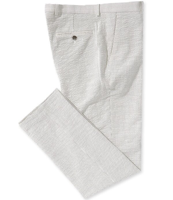 ペリーエリス メンズ ボトムス 心地好いズボン下 か細い相応う Perry Ellislim Fit Seersucker Suit Separates Pants Chiseled Stone 石ころ