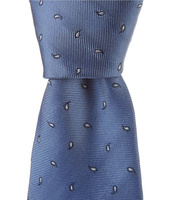 ヒューゴボス メンズ 付属品 タイ 地絹 Hugo Boss Micro Pattern Jacquard 2.95 Silk Tie Light Pastel Blue 青み