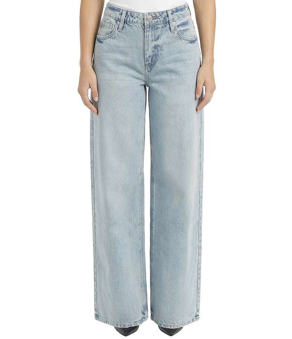 YMI デニム レディース ボトムス ジーンズズボン下 YMI Jeanswear Joey Baggy Loose Jeans Light Medium Wash