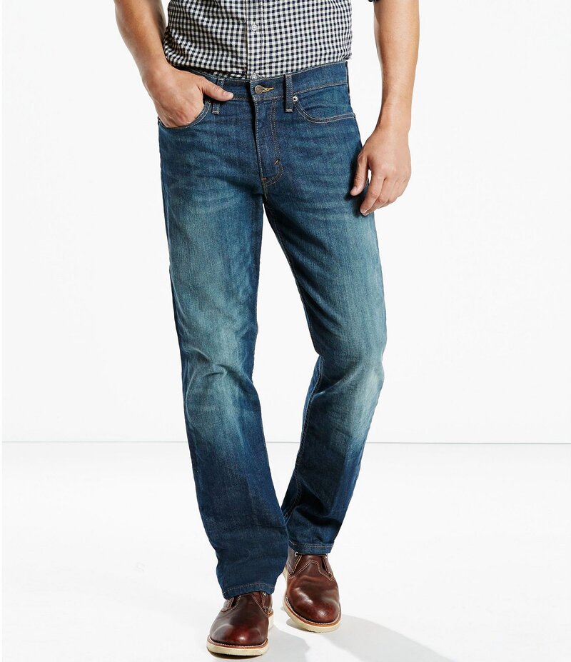 リーバイス メンズ ボトムス デニムパンツ ジーンズ Levi'sR 514? Straight Fit Levi'sR Flex Stretch Jeans Midnight Worn