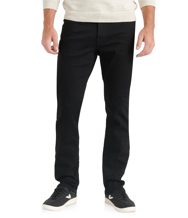 ラッキーブランド メンズ ボトムス デニムパンツ スリムフィット ジーンズ Lucky Brand Black Rinse 410 Athletic Slim Fit Jeans Black Rinse ブラック