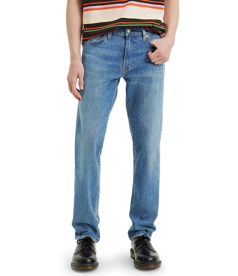 リーバイス メンズ ボトムス デニムパンツ ストレート ジーンズ Levi'sR 511 Slim-Fit FLEX Straight Leg Jeans Begonia Overt
