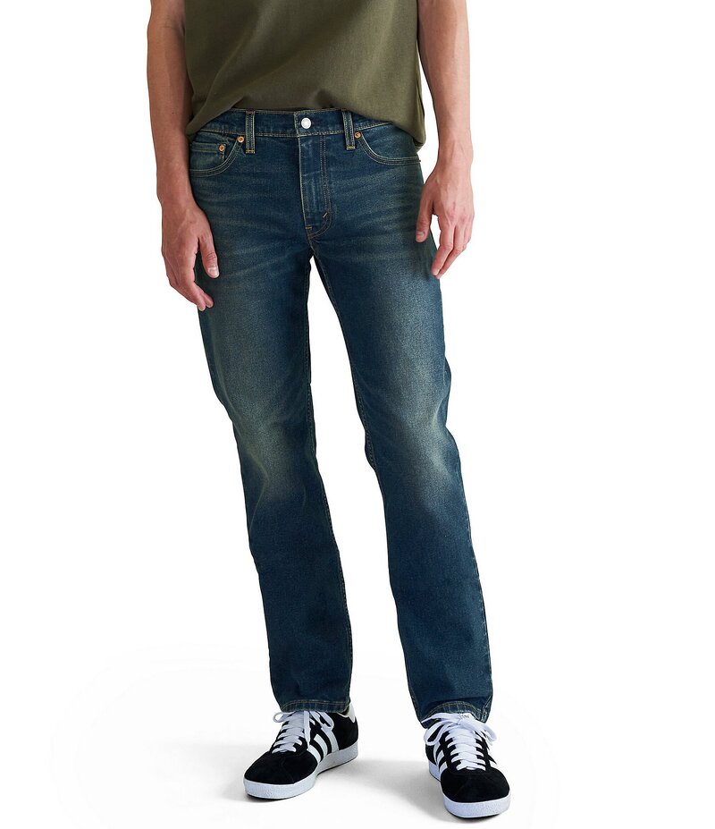 リーバイス メンズ ボトムス デニムパンツ スリムフィット ジーンズ Levi'sR 511 Slim Fit All Seasons Tech? Jeans Crazy For Blue ブルー