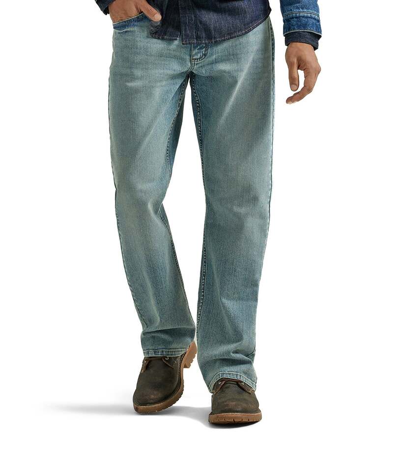ラングラー メンズ ボトムス デニムパンツ リラックスフィット ブーツカット デニム ブーツ ジーンズ WranglerR Relaxed Fit Bootcut Leg Denim Jeans Light Wash デニム