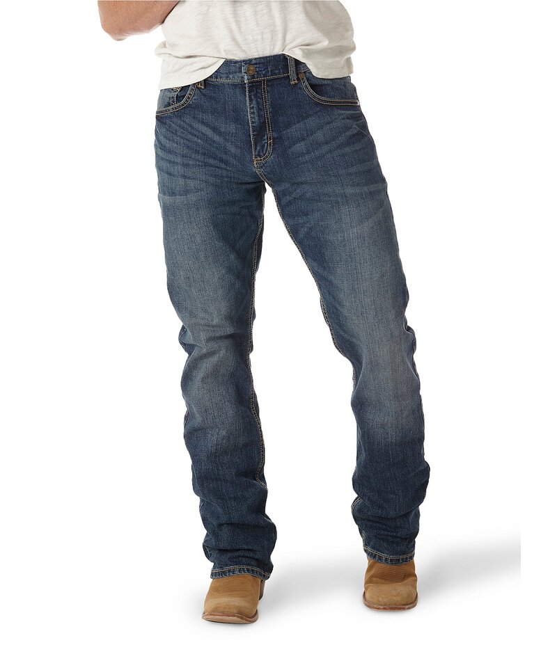 ラングラー メンズ ボトムス デニムパンツ スリムフィット ブーツカット デニム ブーツ ジーンズ WranglerR Slim Fit Bootcut-Leg Denim Jeans Layton デニム