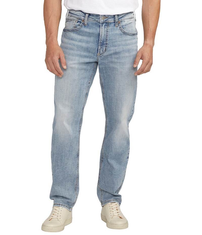 シルバー ジーンズ メンズ ボトムス デニムパンツ Silver Jeans Co. Eddie Athletic Fit Jeans Indigo インディゴ