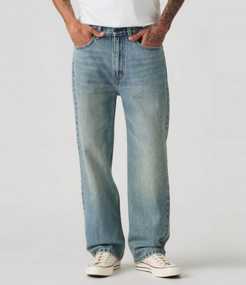 リーバイス メンズ ボトムス デニムパンツ ストレート ジーンズ Levi'sR 565 Loose Straight Leg Jeans Mellow Mornings