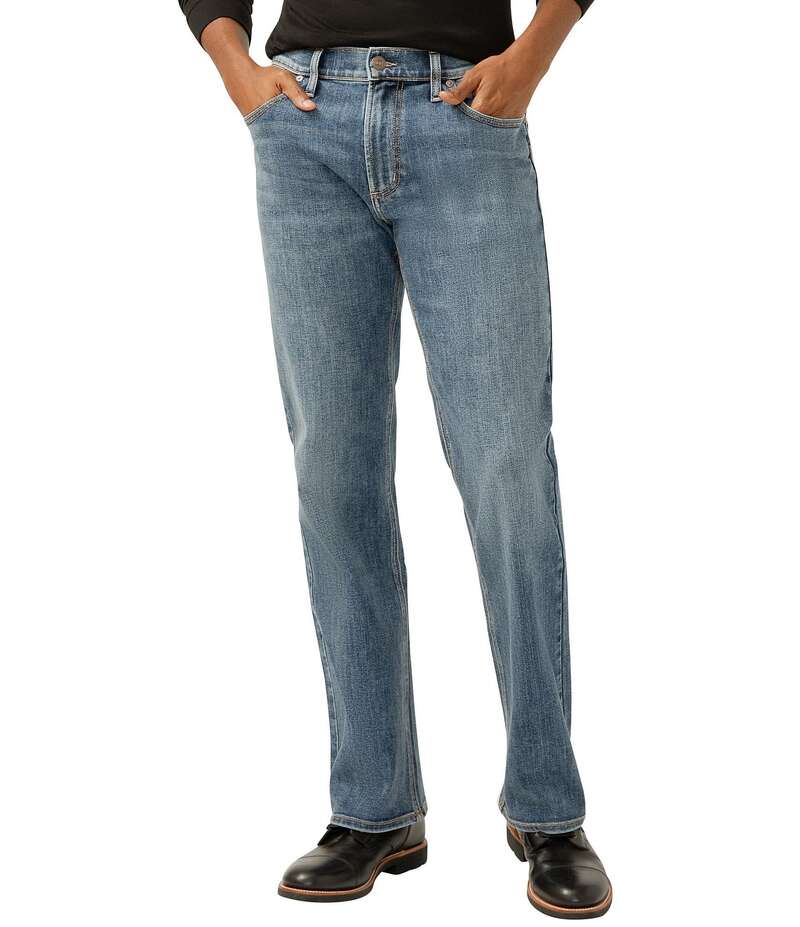 シルバー ジーンズ メンズ ボトムス デニムパンツ リラックスフィット ストレート Silver Jeans Co. Zac Relaxed Fit Straight Leg Max Flex Jeans Indigo インディゴ