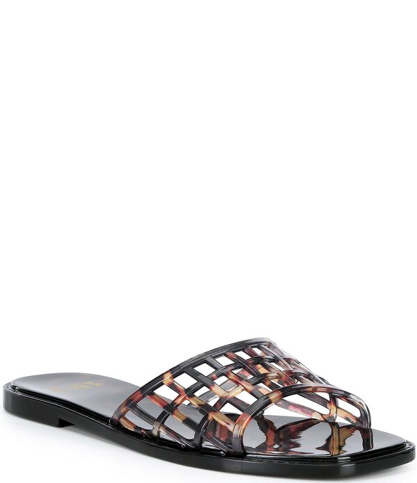 ジービー レディース シューズ パンプス サンダル GB Gum-Drop Tortoise Jelly Slip On Sandals Tortoise|ReVida 店