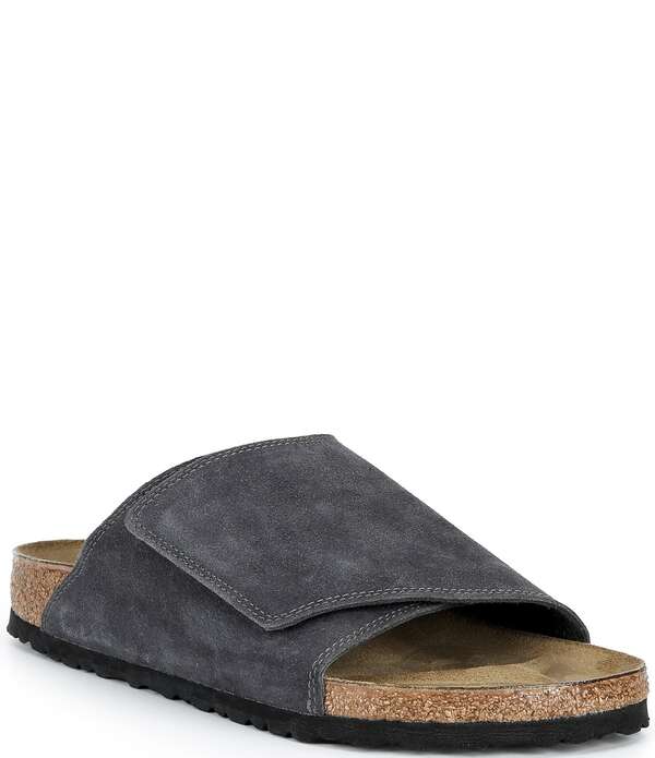 ビルケンシュトック メンズ シューズ サンダル Birkenstock Men\u0027solana Slide Sandals Charcoal 濃灰色