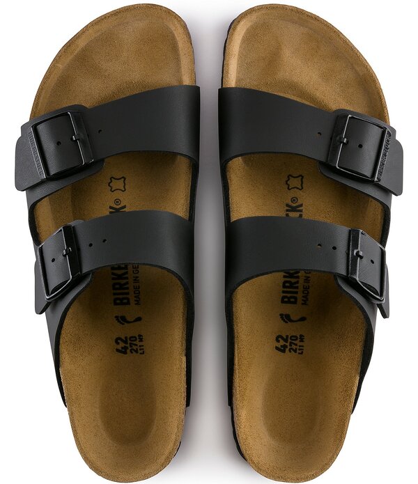 ビルケンシュトック レディース シューズ パンプス サンダル Birkenstock Women\u0027s Arizona Birko-Flor Banded Sandals Black 黒いこと