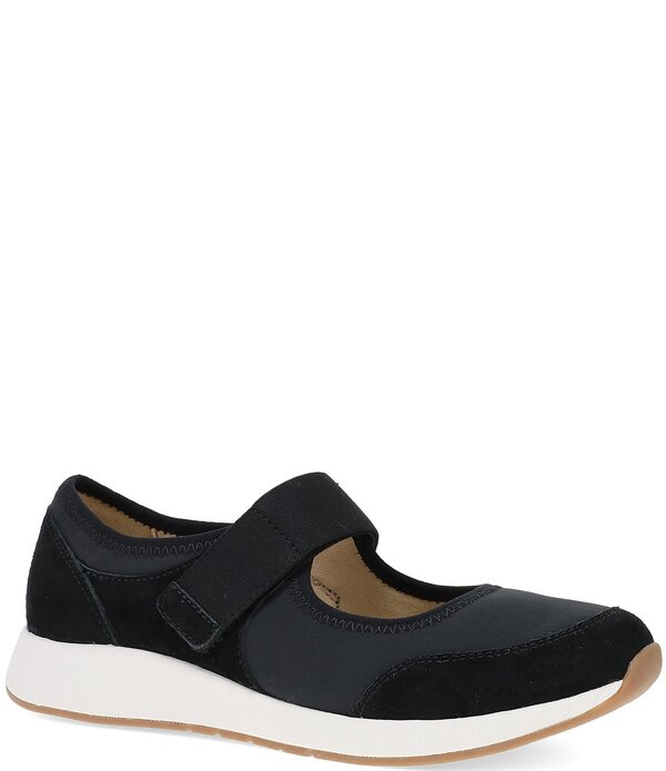 ダンスコ レディース シューズ スニーカー スエードクロス Dansko Carolina Suede Mary Jane Sneakers Black 黒いこと