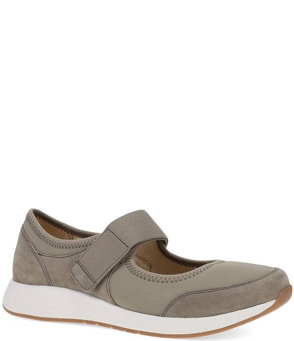ダンスコ レディース シューズ スニーカー スエードクロス Dansko Carolina Suede Mary Jane Sneakers Walnut