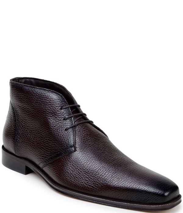 ベルヴェデール メンズ シューズ ブーツ・レインブーツ レース レザー Belvedere Men's Axel Deerskin Men's Axel Deerskin Leather Lace-Up Dress Boots Brown ブラウン|ReVida 店