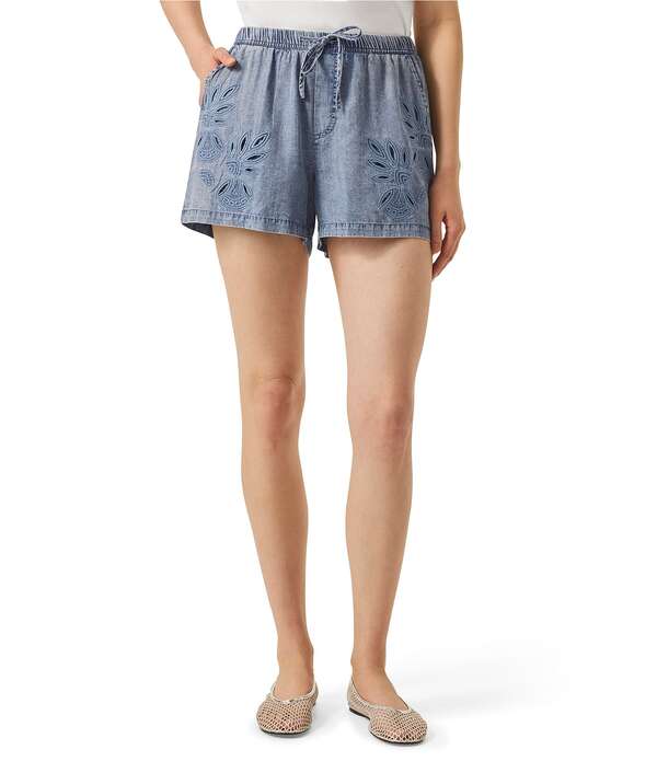 スプレンディット レディース ボトムス 二分の一ズボン下・さる股引き 遊撃手ズボン下 Splendid Cayden Indigo Mid Rise Coordinating Shorts Indigo インディゴ