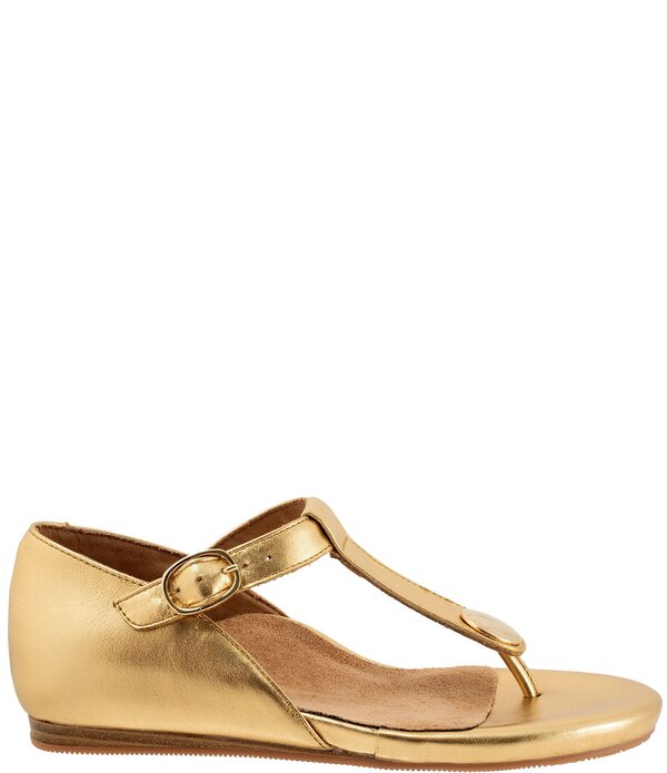 ホンブルグ帽ウォーク レディース シューズ パンプス サンダル なめし革 SoftWalk Charlotte Leather Thong Sandals Gold ゴールド