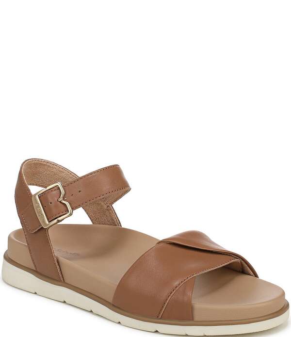 お医者さん・肩かけ レディース シューズ パンプス サンダル なめし革 Dr. Scholl\u0027s Free To Move Leather Sandals Honey Brown 赤銅色