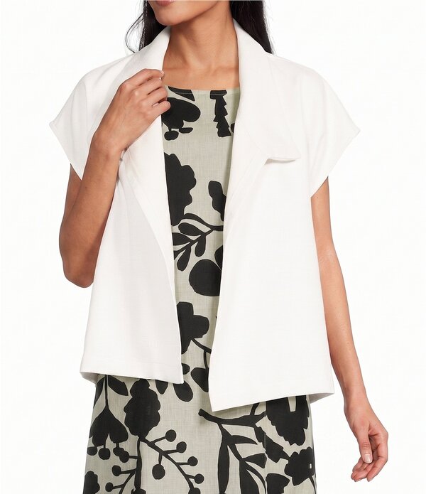 ブラジャーはたご屋 ウォーカー レディース アウター より良い モックネック 旗がしら Bryn Walker Greta Mock Neck Collar Cap Sleevest Bianco
