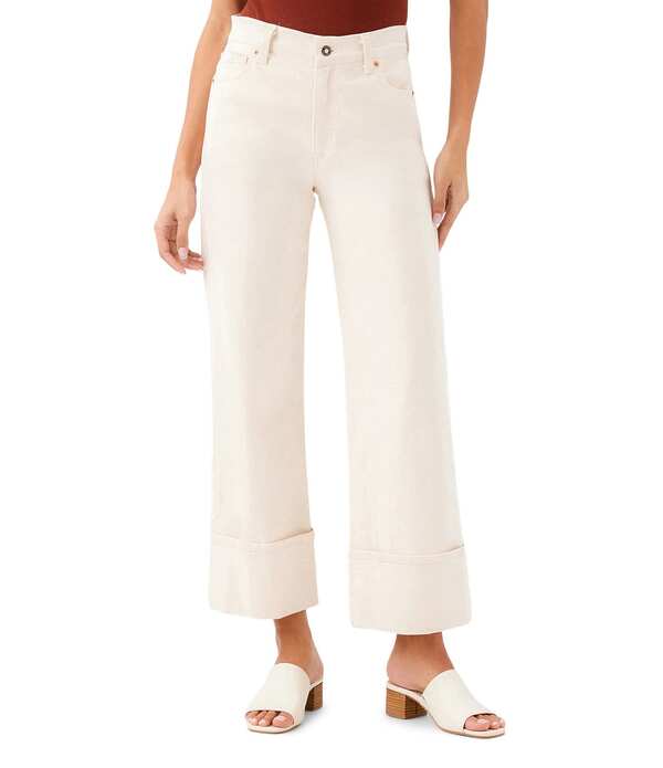 カレンケーン レディース ボトムス ジーンズズボン下 ワイドレッグ クロップド Karen Kane Stretch Denim Wide Leg Cropped Wide Cuff Jeanatural ジーンズ