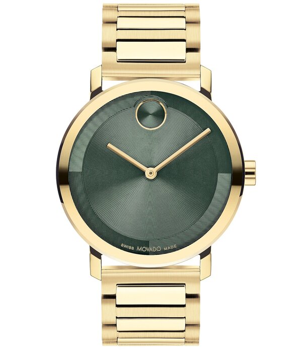モバド レディース 付属物 ウオッチ ティーシャツ Movado Bold Men\u0027s Evolution 2.0 Quartz Analog Stainlessteel Bracelet Watch Light Gold ゴールド