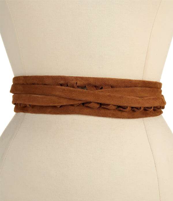 アダ レディース 付属物 三尺帯 ADA 1.75 Ava Woven Tassel Wrap Belt Mocha モカ