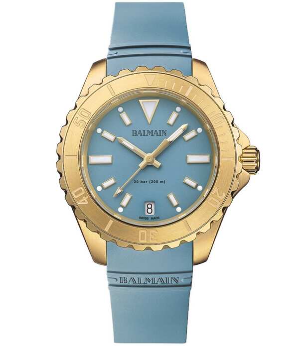 バルマン レディース 付属物 ウオッチ Balmain Paris Women\u0027s Quartz Analog Strap Watch Blue 青碧