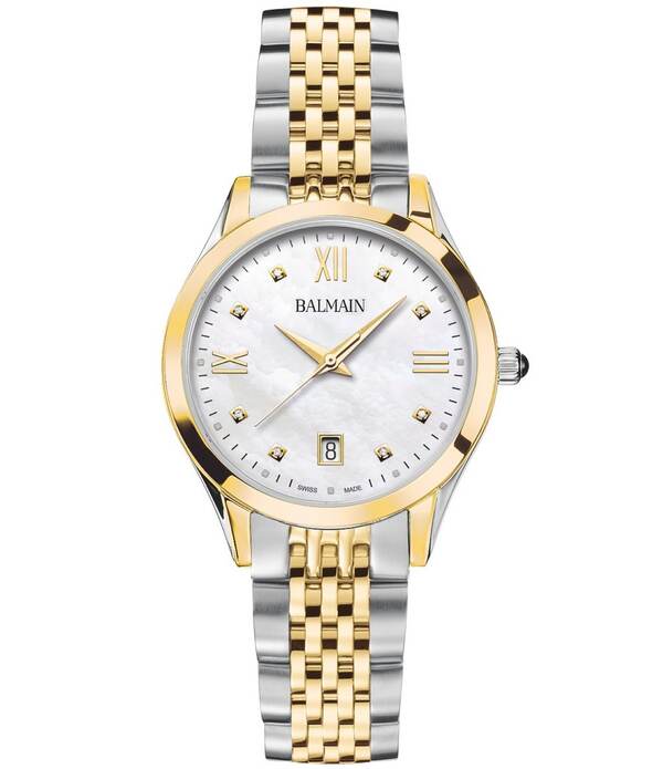 バルマン レディース 付属物 ウオッチ ティーシャツ Balmain Paris Women\u0027s Quartz Analog Two Tone Stainlessteel Bracelet Watch Two Tone