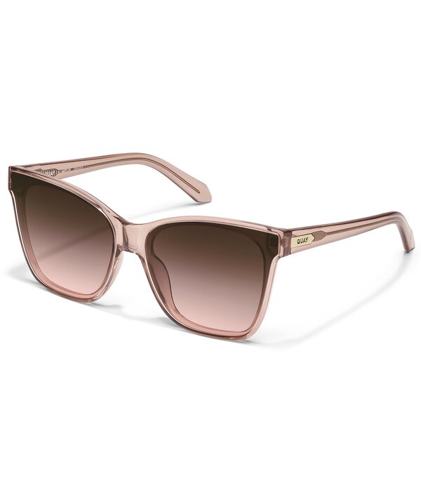 クエイ レディース 佩び物 サングラス・アイウェア QUAY Women\u0027s After Party 54粍 Square Sunglasses Doe/Brown Rose 赤銅色