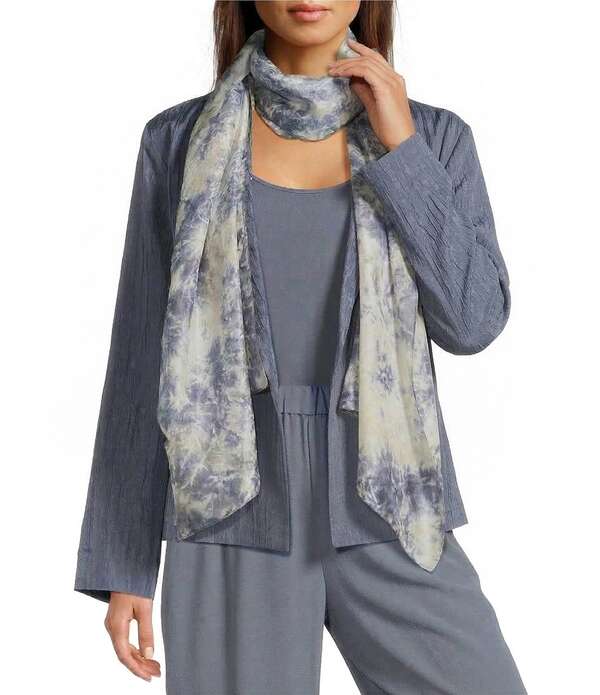 エイリーンフィッシャー レディース 添え物 消音装置・袈裟・えり巻き 絹地 Eileen Fisher Handyed Silk Wrap Scarflint