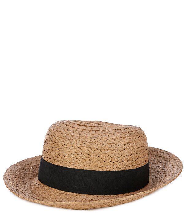 ヴィンスカムート レディース 付属物 鳥打ち帽 Vince Camuto Grosgrain Bow Cloche Hatan タン