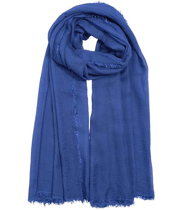 エコー レディース アクセサリー マフラー・ストール・スカーフ Echo Crinkle Scarf Wrap Ultramarine｜ReVida 店