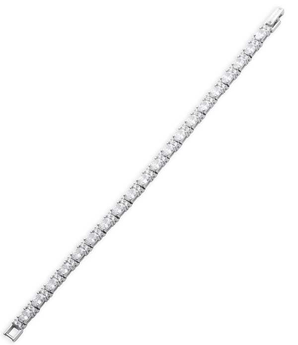 ジバンシー レディース アクセサリー ブレスレット・バングル・アンクレット Givenchy CZ Flex Line Bracelet Silver シルバー|ReVida 店