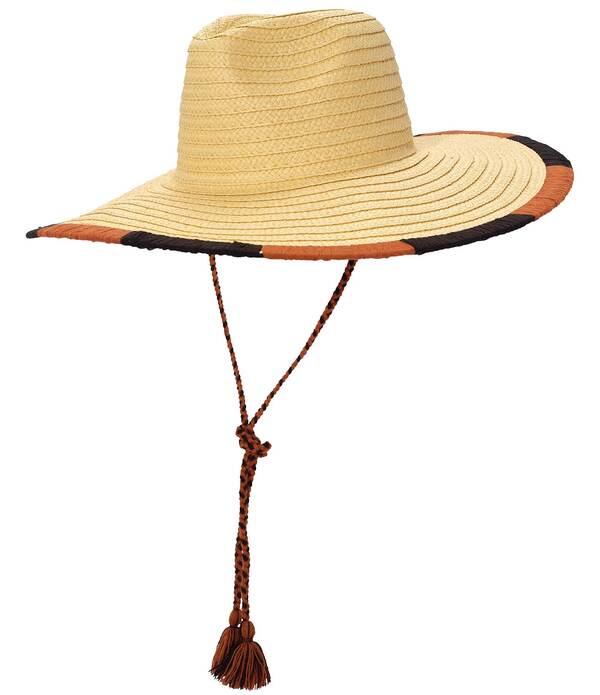 山びこ レディース 佩び物 かぶり笠 刺しゅう 旗がしら ケープ Echo Summer Escape Straw Embroidered Floppy Hat Black 黒いこと