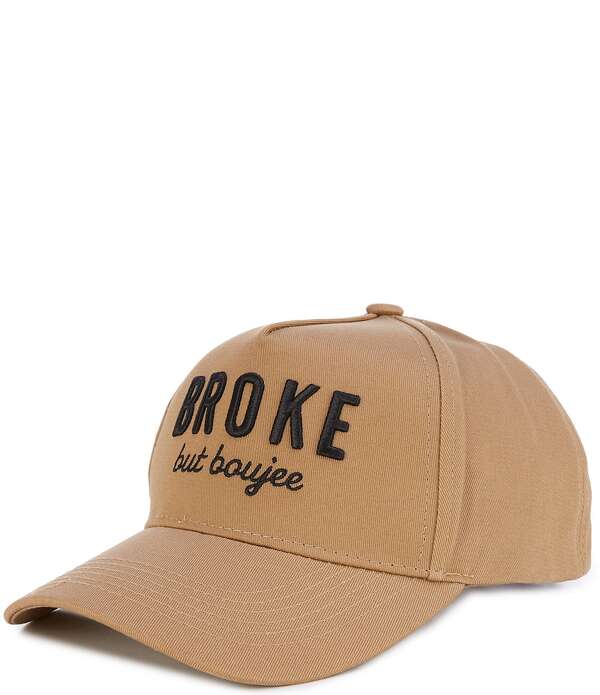 アンナ\u0026アヴァ レディース 付属物 鳥打ち帽 Anna \u0026 Ava Broke But Boujee Baseball Hatan タン