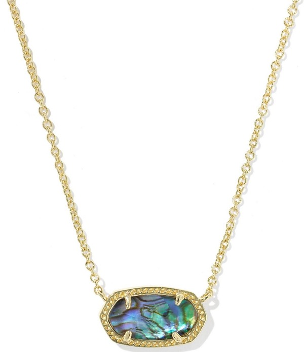ケンドラスコット レディース アクセサリー ネックレス・チョーカー レース Kendra Scott Elisa Short Pendant Necklace Abalone Shell|ReVida 店