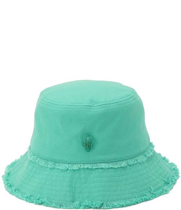 カートジェイガーロンドン レディース 付属物 鳥打ち帽 Kurt Geiger London Frayedge Bucket Hat Mint Leaf ペパーミント