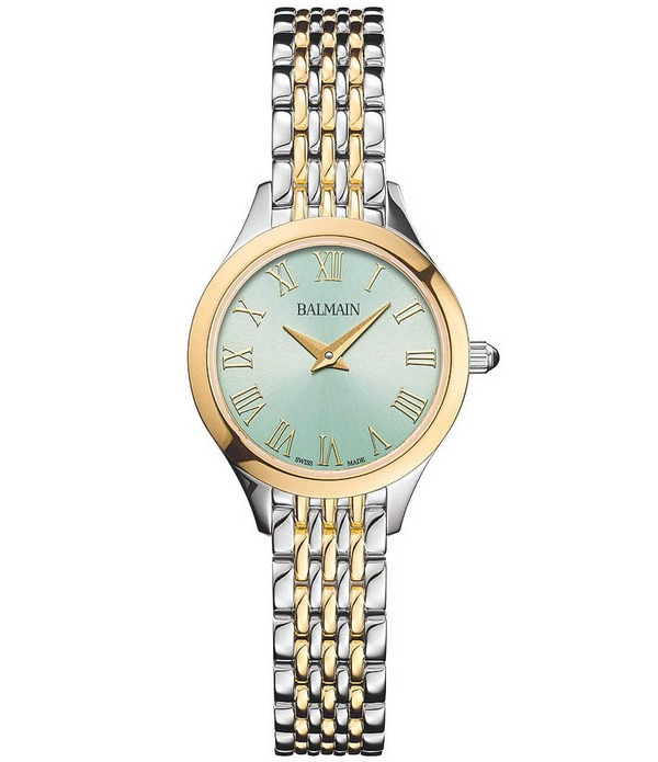 バルマン レディース 佩び物 ウォッチ プルオーバー Balmain Paris Women\u0027s Quartz Analog Movement Stainlessteel Bracelet Watch Silver/Gold ゴールド