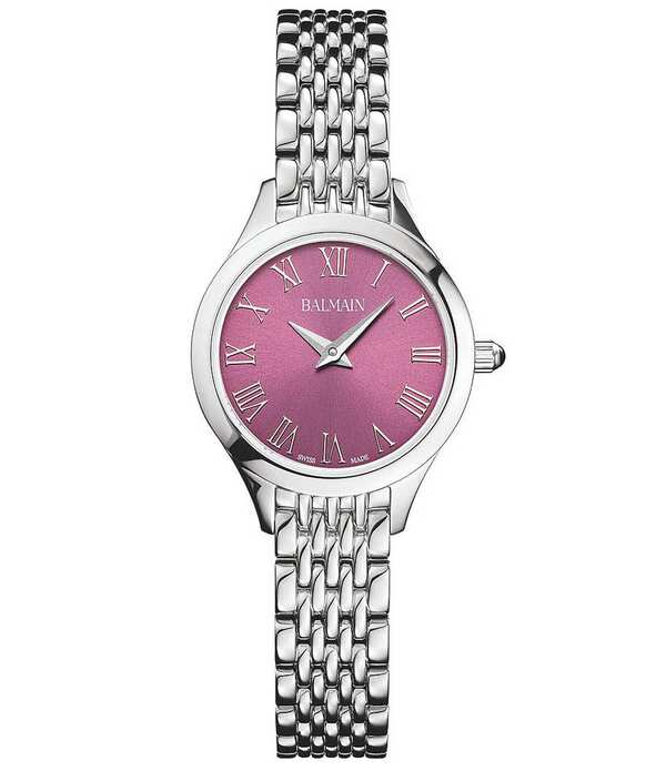 バルマン レディース 佩び物 ウォッチ プルオーバー Balmain Paris Women\u0027s Round Quartz Analog Stainlessteel Bracelet Watch Silver しろがね色