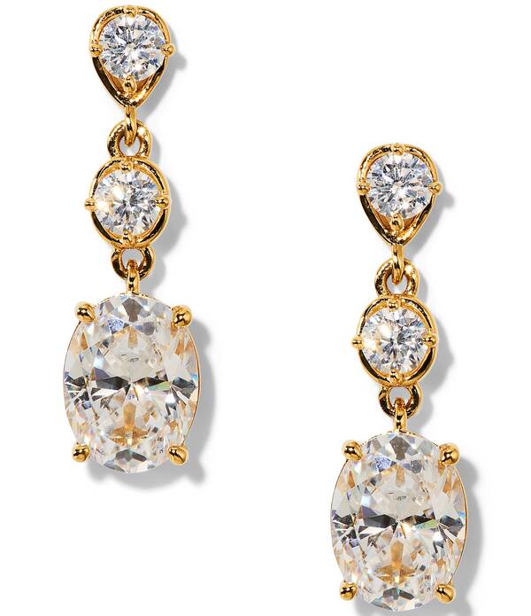ナディール レディース アクセサリー ピアス・イヤリング Nadri Maiden Ovalinearrings Gold ゴールド｜ReVida 店