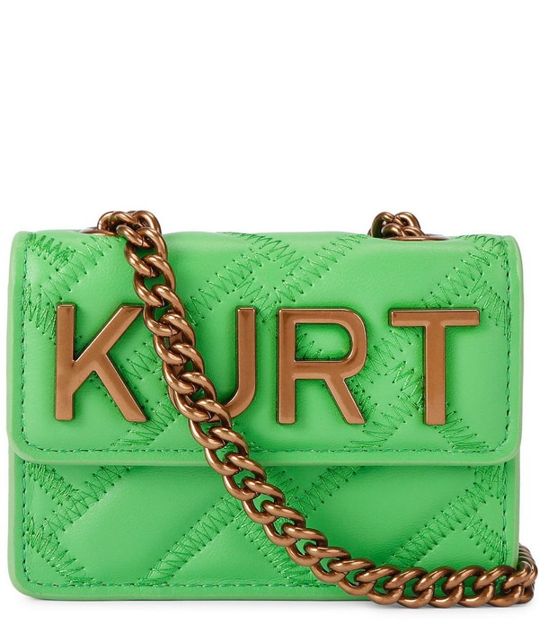 カートジェイガーロンドン レディース 御徒面子 Kurt Geiger London Micro Kensington Kurt Crossbody Bagreen 緑であること