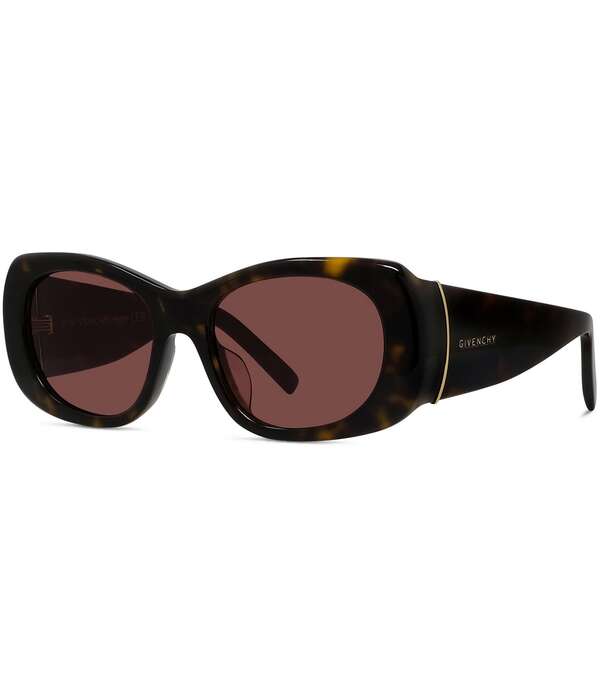 ジバンシー レディース 付属物 サングラス・アイウェア Women\u0027s Givenchy Bold 53粍 Retround Sunglasseshiny Dark Havana/Rust 挙げ句の果て